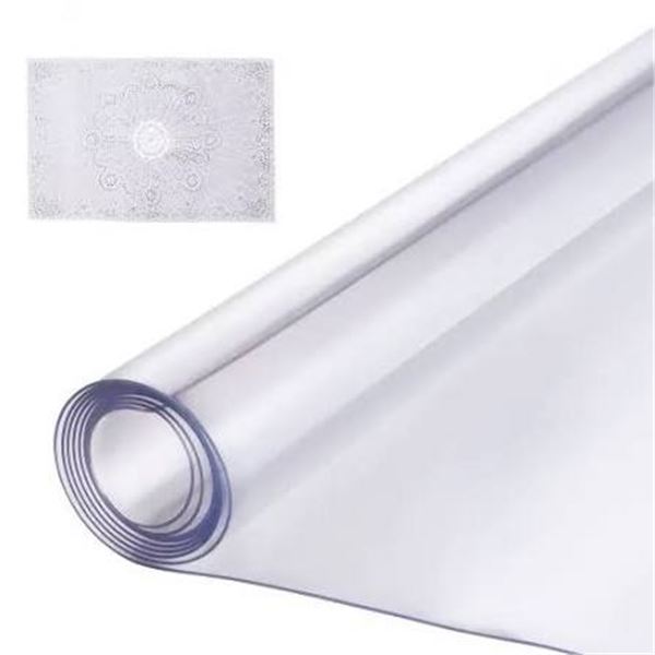NIB Vevor PVC Table Mat 48"x48" Model F085-1.5T-122122