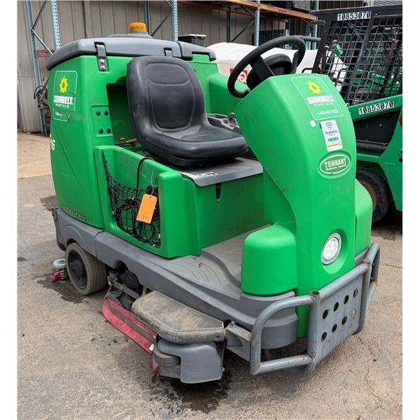 (10228235) 2019 Tennent T16 Electric Ride-On Scrubber (Starts & Runs, See Video)