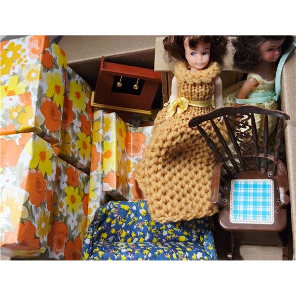 VINTAGE BARBIES AND BARBIE FURNITURE
