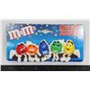 Image 1 : M&M BAG CLIP FEATURING RED ORANGE BLUE GREEN AND Y