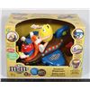 Image 1 : M&MS AIRPLANE STYLE CANDY DISPENSER FEATURING RED