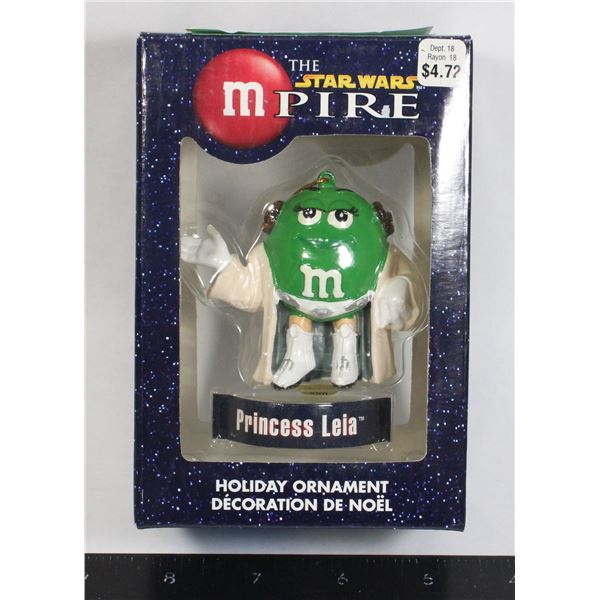 M&M THE STAR WARS MPIRE HOLIDAY ORNAMENT FEATURING