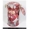 Image 1 : M&MS ELVIS RED SING ALONG TIN WITH CANDIES INSIDE