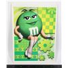 Image 1 : M&M NOTEPAD FEATURING GREEN