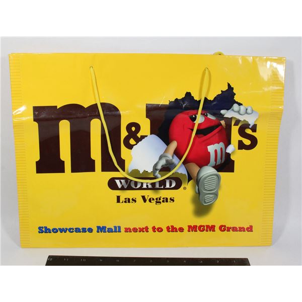 COLLECTABLE M&M WORLD LAS VEGAS GIFT BAG