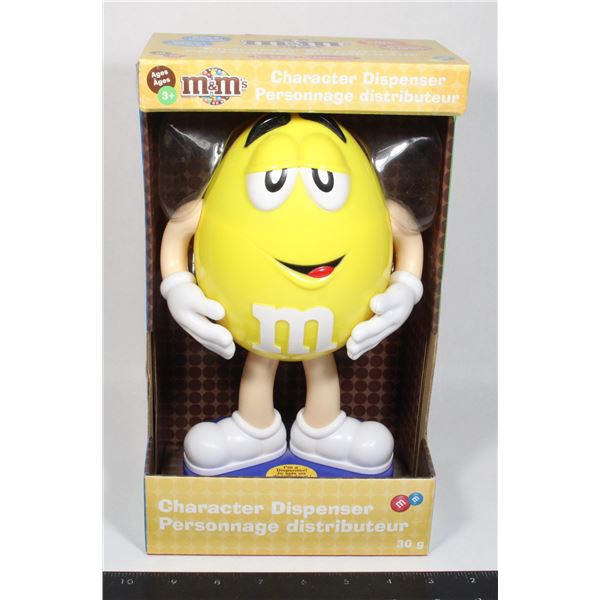 RED M&M CHARACTER CANDY DISPENSER