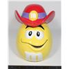Image 1 : M&M CERAMIC YELLOW JAR WITH COWBOY HAT