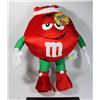 Image 1 : LARGE M&M CHRISTMAS RED PLUSHIE