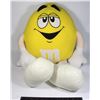 Image 1 : LARGE M&M YELLOW PLUSHIE