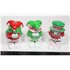 Image 1 : LOT OF 3 VINTAGE SEALED  MINI CHRISTMAS HOLIDAY