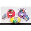 Image 1 : LOT OF 2 VINTAGE M&M GALERIE PLASTIC CANDY MINI