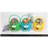 Image 1 : LOT OF 3 VINTAGE M&M GALERIE PLASTIC CANDY MINI