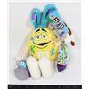 Image 1 : 2003 VINTAGE YELLOW M&M EASTER PAINTER BLUE