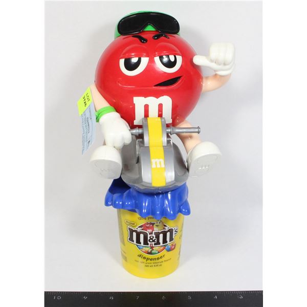VINTAGE M&M JET SKI RED CHARACTER CANDY DISPENSER