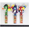 Image 1 : LOT OF 3 VINTAGE HALLOWEEN THEME FAN CANDY (FILM)