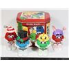 Image 1 : VINTAGE PEANUT M&M CHRISTMAS VILLAGE SERIES PHOTO