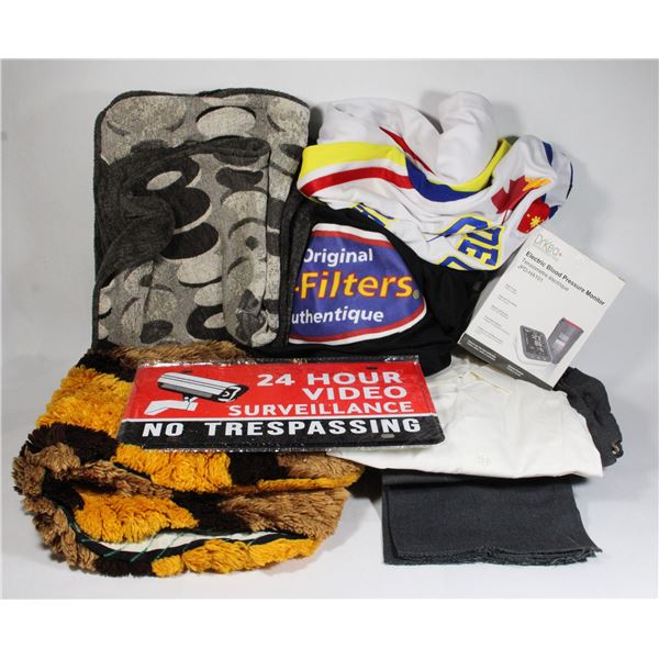 BOX OF ASSORTED ITEMS INCLUDING NEW OLD STOCK