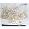 Image 1 : LOT OF CLEAR ACRYLIC LEAPING REINDEER ORNAMENTS
