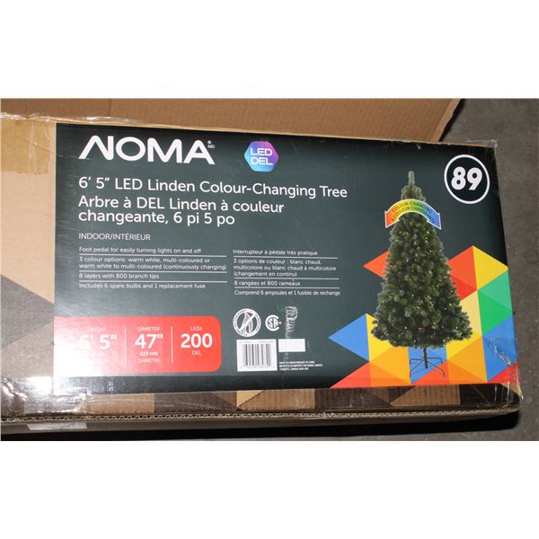 NOMA 6' 5" LED LINDEN COLOUR CHANGING TREE