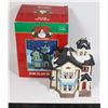 Image 1 : VINTAGE SANTA'S TRIM SHOPPE PORCELAIN HOUSE