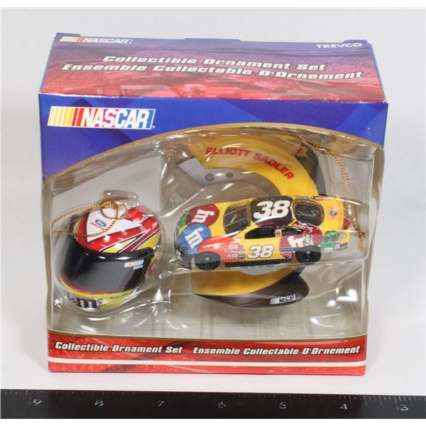 NASCAR COLLECTABLE ORNAMENT SET