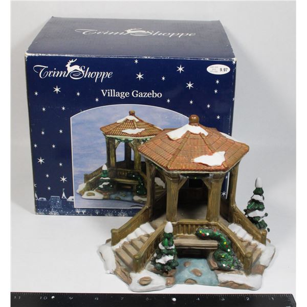 VINTAGE TRIM SHOPPE VILLAGE GAZEBO IN ORIGINAL BOX