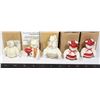 Image 1 : NEW SET 5 CHRISTMAS TREE ORNAMENTS