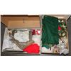 Image 1 : TWO BOXES OF ASSORTED CHRISTMAS ITEMS