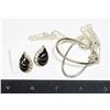 Image 1 : VINTAGE PMA INTERLOCKING MULTI-TONE OVAL PENDANT N