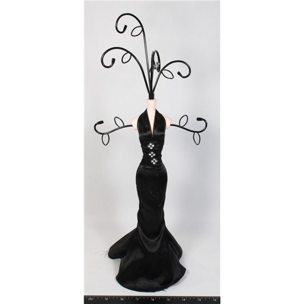 BLACK 13" JEWELRY STAND