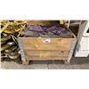 Image 1 : 2 CRATES OF ASSORTED LIFTING SLINGS *CRATES INCLUDED*