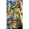 Image 3 : WOODEN PALLET CRATE OF ASSORTED LIFTING SLINGS *CRATE INCLUDED*