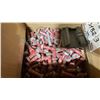 Image 4 : LARGE ROLL OF PINK ANTI-STATIC POLY TUBING, BOX OF WIRE BRUSH DRILL ATTACHMENTS & BOX OF DRILLED