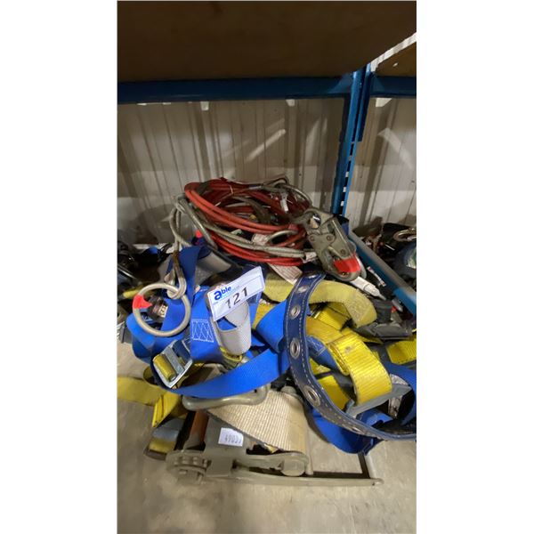 GROUP OF ASSORTED FALL PROTECTION EQUIPMENT