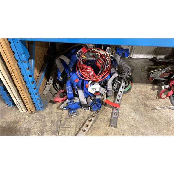 GROUP OF ASSORTED FALL PROTECTION EQUIPMENT