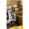 Image 7 : BOX OF ASSORTED HAND TOOLS, CLAMPS, EXTENSION CORDS, LEVELS & MORE