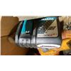 Image 4 : BOX OF ASSORTED POWER TOOLS, CHARGERS, LEVELS, HAND TOOLS & MORE