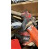 Image 7 : BOX OF ASSORTED POWER TOOLS, CHARGERS, LEVELS, HAND TOOLS & MORE