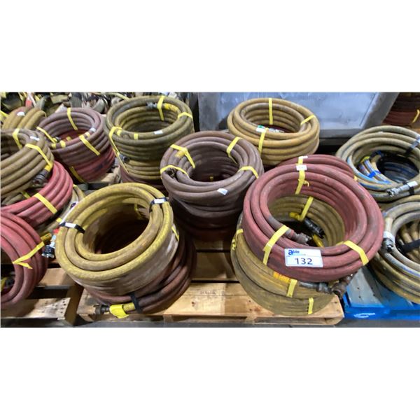 PALLET OF ASSORTED INDUSTRIAL AIR/WATER HOSE LINES