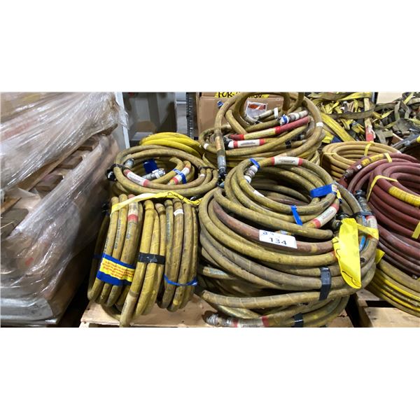 PALLET OF ASSORTED INDUSTRIAL AIR/WATER HOSE LINES