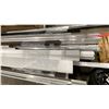 Image 4 : PALLET OF ASSORTED ALUMINUM WINDOW COVERING PARTS & COMPONENTS - PALLET MEASURES APPROX 20'L