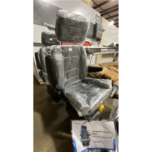 SKLP EXCAVATOR REPLACEMENT SEAT WITH SHOCK ABSORPTION