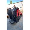 Image 3 : SDLOOL SL-1050K RED DIESEL POWERED 24HP STAND ON RUBBER TRACK MINI SKID STEER LOADER WITH