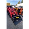 Image 4 : SDLOOL SL-1050K RED DIESEL POWERED 24HP STAND ON RUBBER TRACK MINI SKID STEER LOADER WITH