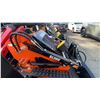 Image 5 : SDLOOL SL36C ORANGE 420CC GAS POWERED MINI SKID STEER LOADER WITH 38"W BUCKET