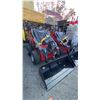 Image 4 : SDLOOL SL323TZ RED STAND ON GAS POWERED MINI SKID STEER LOADER, 13.5 HP, PNEUMATIC TIRES, 420CC