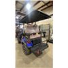 Image 2 : GC22S 4-SEAT ELECTRIC GOLF CART *BLUE* 43KM TOP SPEED, REAR WHEEL DRIVE, 9" MULTIMEDIA SYSTEM, BUILT