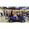 Image 6 : GC22S 4-SEAT ELECTRIC GOLF CART *BLUE* 43KM TOP SPEED, REAR WHEEL DRIVE, 9" MULTIMEDIA SYSTEM, BUILT