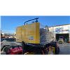 Image 1 : SDLANCH SDLD25 YELLOW RIDE ON GAS POWERED MINI CRAWLER DUMPER, 3 SPEED, 9" TRACKS, MANUAL DUMP