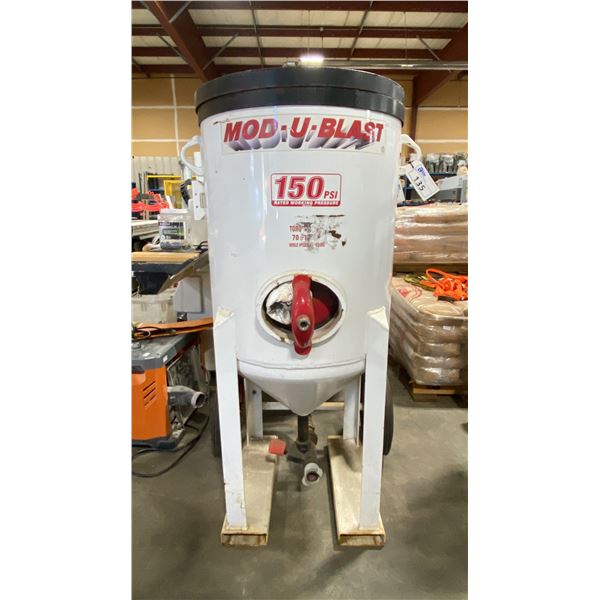 MOD-U-BLAST MBM6-5PRE-AV HEAVY-DUTY PORTABLE BLAST POT, 150PSI